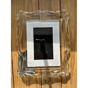 Vintage Waterford Crystal Picture Frame The New Millennium HEAVY
